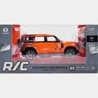 Thumbnail for 1:22 RC OFF ROAD DEFENDER DIECAST CAR LIGHT AND SOUND WITH SMOKE EFFECT