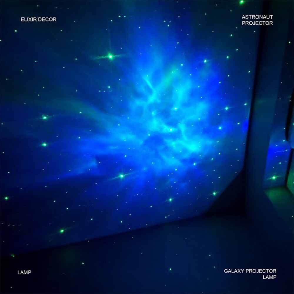 OBSSESING ASTRONAUT GALAXY STAR PROJECTOR NOVA LAMP