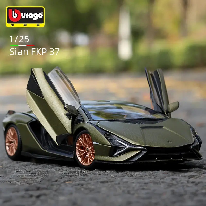 BURAGO 1:24 LAMBORGHINI SIAN FKP 37 DIECAST MODEL