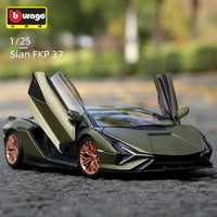 Thumbnail for BURAGO 1:24 LAMBORGHINI SIAN FKP 37 DIECAST MODEL