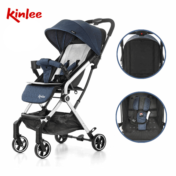 KINLEE ALUMINIUM SLIM FOLDING LIGHT-WEIGHT BABY STROLLER