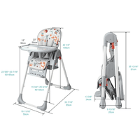 Thumbnail for SHENMA 4 IN 1 PORTABLE BABY HIGH CHAIR