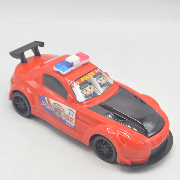 REMOTE CONTROL POLICE RACING CAR WITH LIGHTS