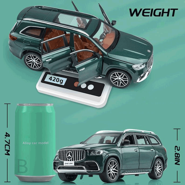 1:24 Mercedes Benz AMG GLS63 DIECAST MODEL