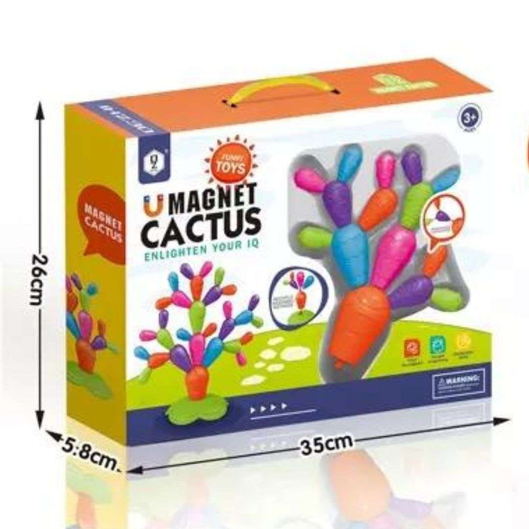 MAGNETIC CACTUS DIY TOY