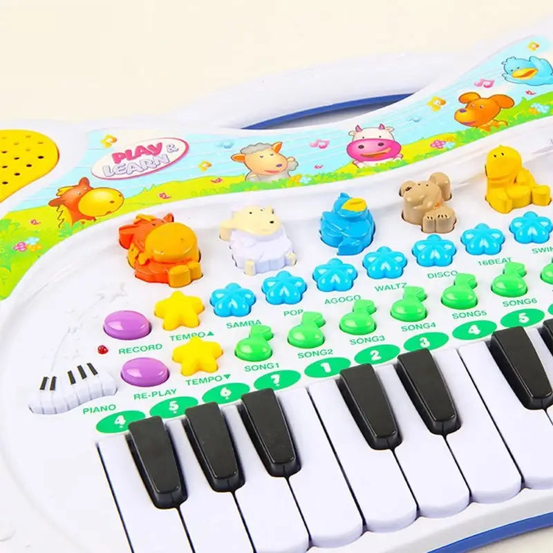 CARTOON ANIMAL MUSICAL MULTIFUNCTION KEYBOARD PIANO