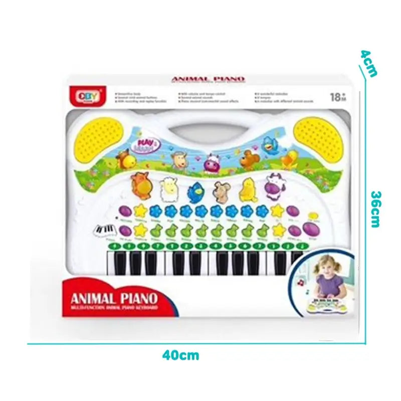 CARTOON ANIMAL MUSICAL MULTIFUNCTION KEYBOARD PIANO