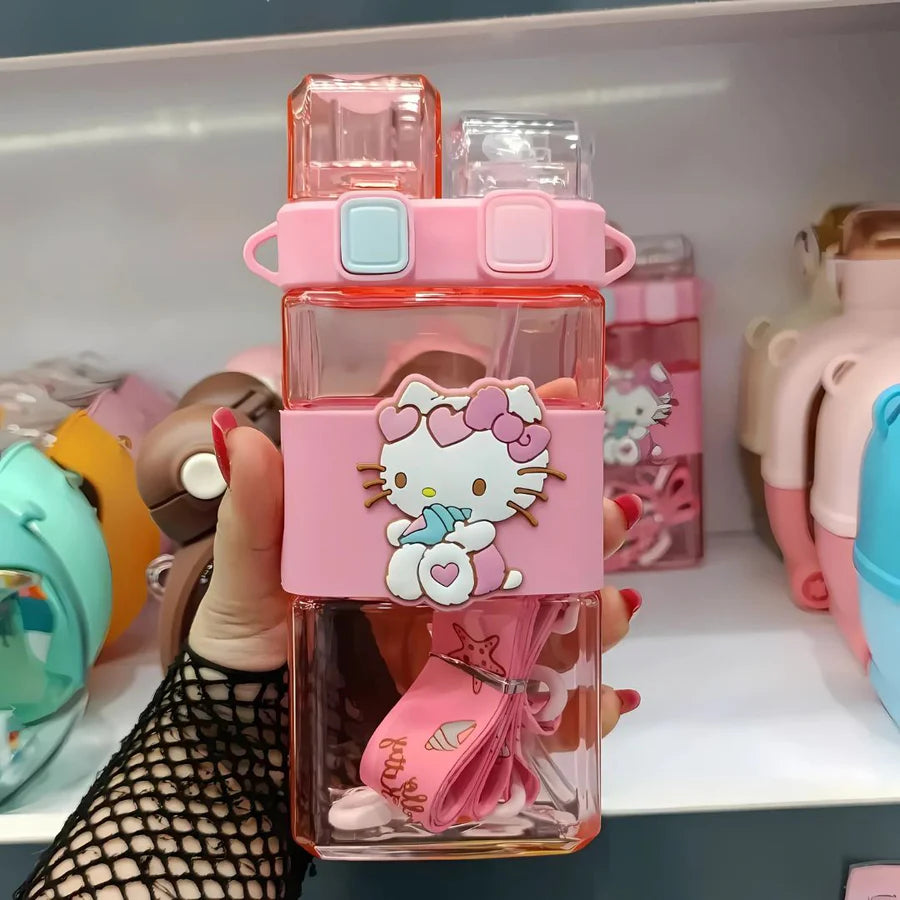 CARTOON DUAL SIPPER KIDS BOTTLE