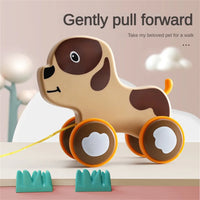 Thumbnail for ANIMAL DESIGN PULL ALONG WALKER TROLLEY TOY