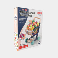 Thumbnail for SUPERMARKET SHOPPING CART PLAY SET FOR KIDS