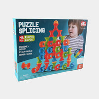 Thumbnail for BUILD & STACK SPLICING PUZZLE PLAY SET