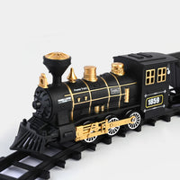 Thumbnail for CLASSIC TRAIN SET WITH TRACK FOR KIDS