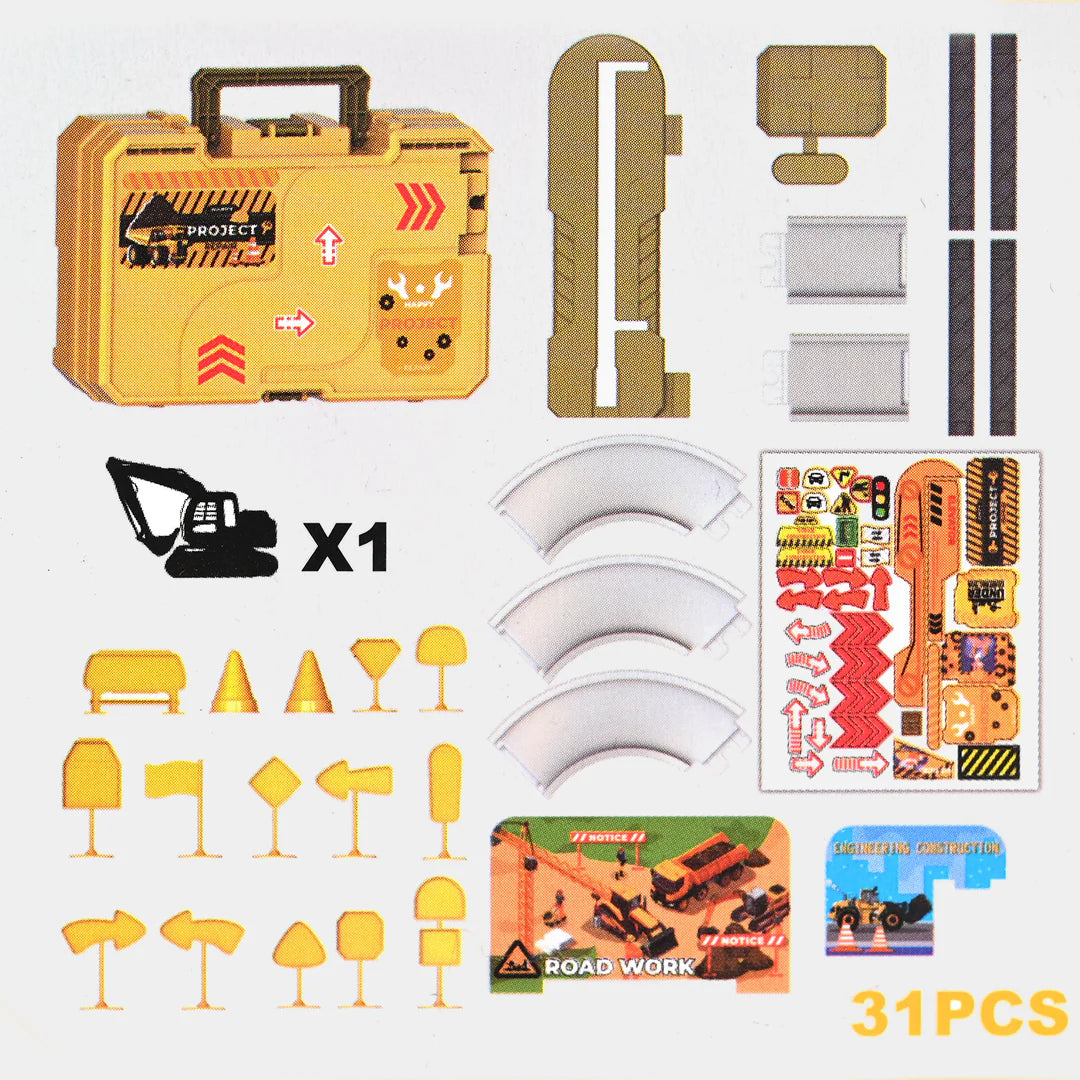 ENGINEERING RAIL SUITCASE TRACK SET
