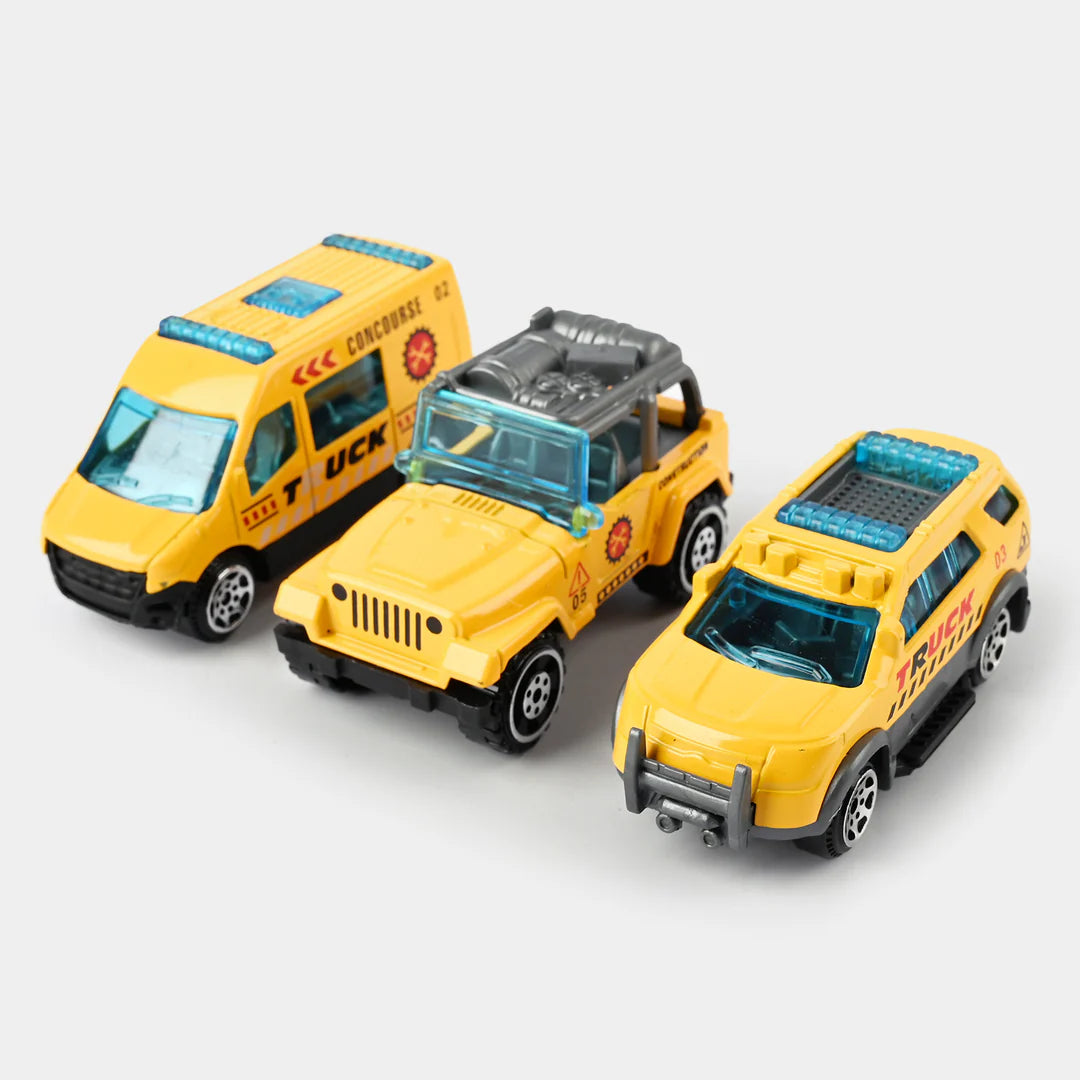 DIE CAST METAL VEHICLE - 6PCS SET