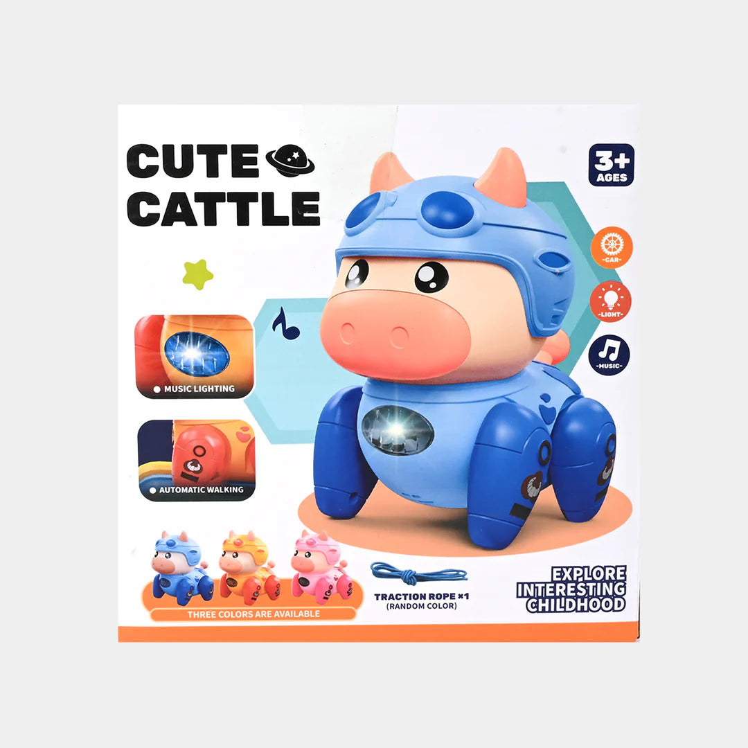 CUTE CATTLE WITH LIGHT AND MUSIC