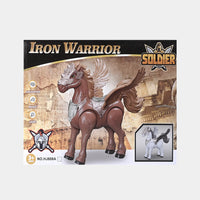 Thumbnail for IRON WARRIOR HORSE WITH LIGHT & SOUND