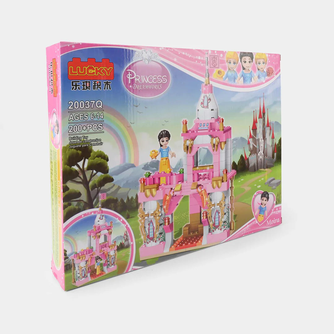 CASTLE BUILDING BLOCKS TOY SET