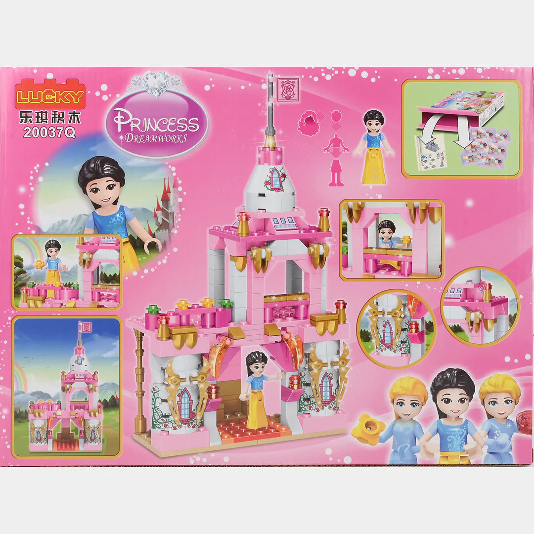 CASTLE BUILDING BLOCKS TOY SET