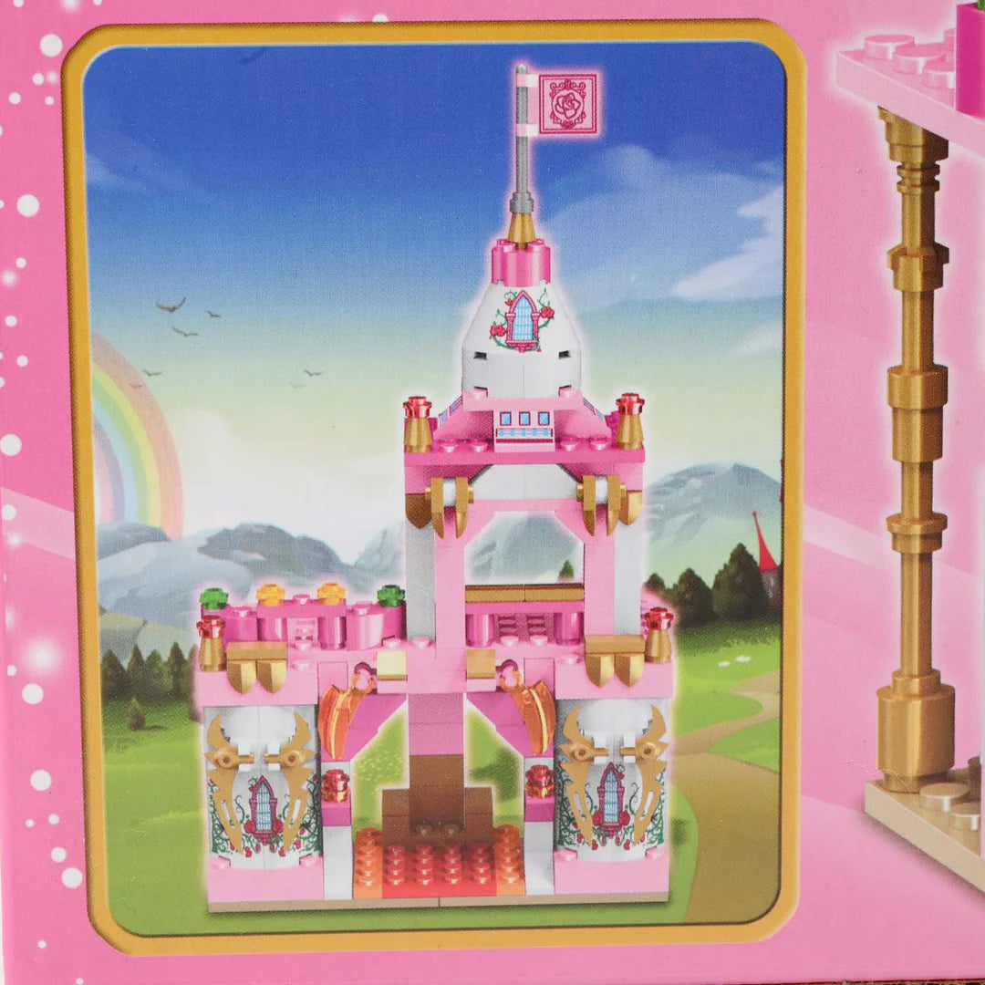 CASTLE BUILDING BLOCKS TOY SET