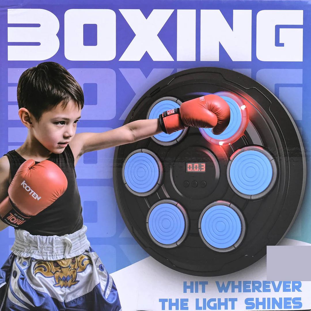 BOXING LIGHT-UP WALL GAME TRAIN, PLAY, AND REACT