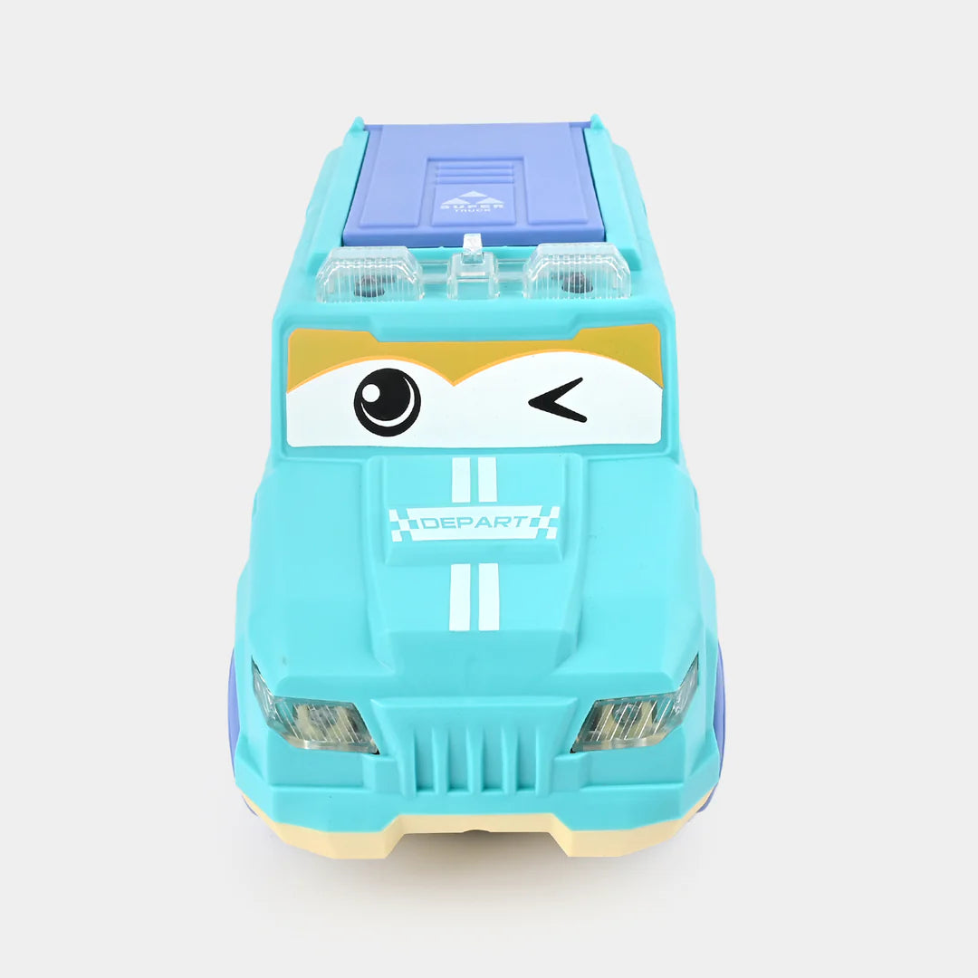 CASH THROWING MUSICAL MOVING CAR TOY FOR KIDS