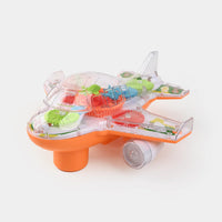 Thumbnail for ELECTRIC GEAR PLANE WITH LIGHT MUSIC TOY FOR KIDS
