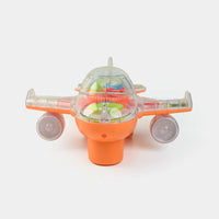 Thumbnail for ELECTRIC GEAR PLANE WITH LIGHT MUSIC TOY FOR KIDS