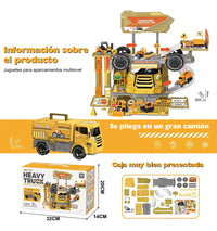Thumbnail for DIY 2 IN 1 TRUCK TRACK FOR CARS CONSTRUCTION - 46PCS