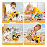 Thumbnail for DIY 2 IN 1 TRUCK TRACK FOR CARS CONSTRUCTION - 46PCS