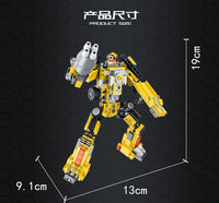 Thumbnail for 8 IN 2 DIY ENGINEERING ROBOT TRUCK BUILDING BLOCKS