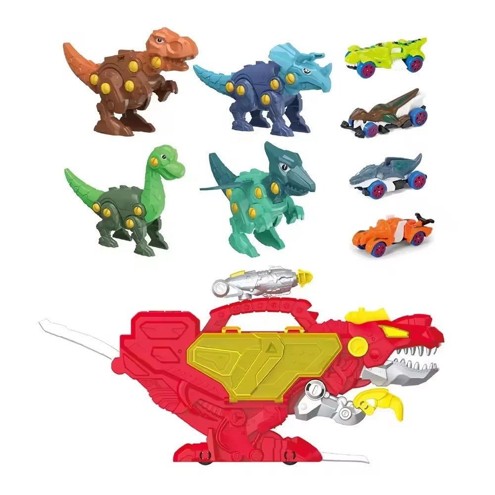 DINOSAUR TRANSPORTER PLAY SET