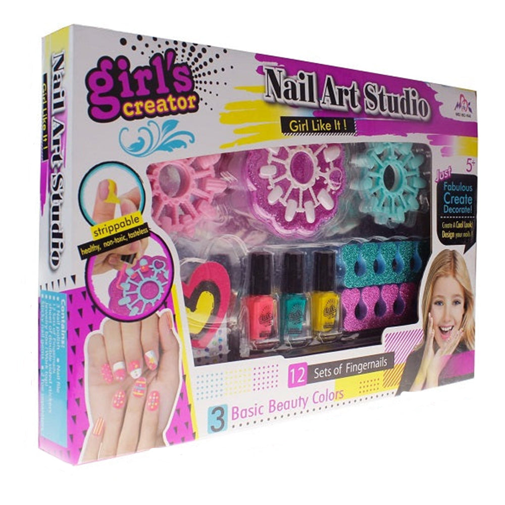 NAIL STYLING ART STUDIO & SET- 12PCS