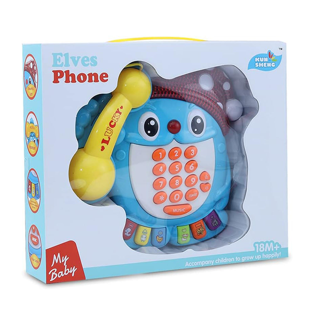 MULTIFUNCTIONAL MUSICAL BABY ELVES PHONE FOR KIDS