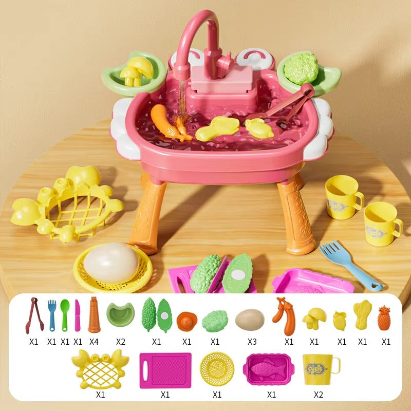 MULTIFUNCTION KITCHEN PRETEND PLAY DISHWASHER