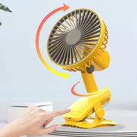 Thumbnail for CREATIVE HANDHELD PORTABLE MINI OFFICE DESKTOP FAN