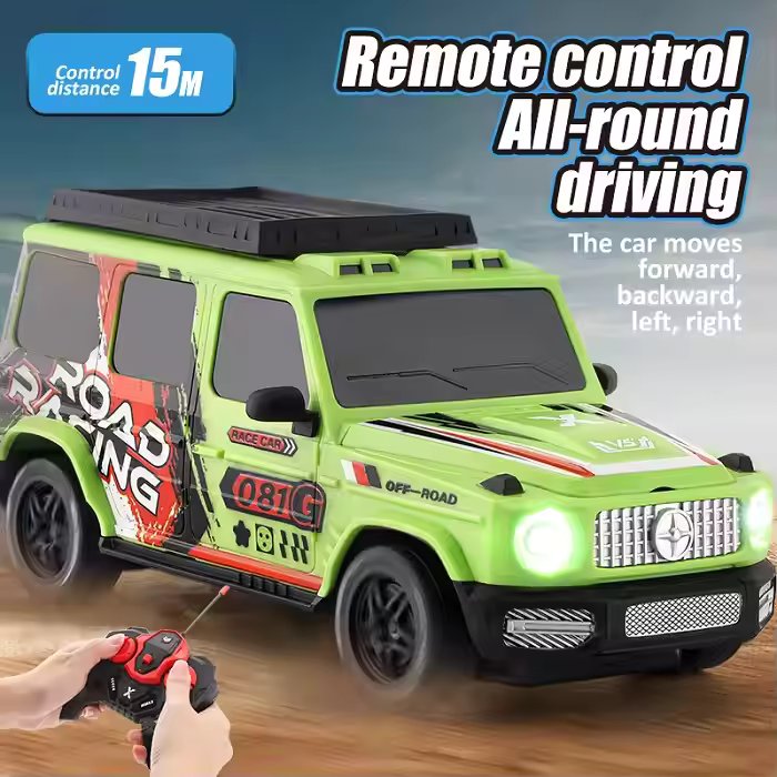 RECHARGEABLE RC HIGH SPEED JEEP FOR KIDS