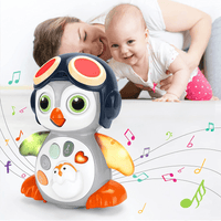 Thumbnail for BABY MUSICAL CRAWLING PENGUIN TOY