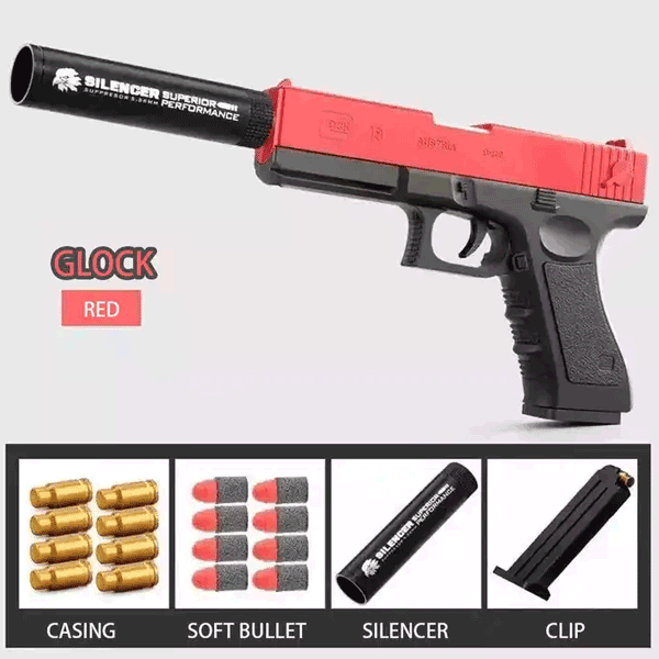 SHELL EJECTION PREMIUM SOFT BULLET GLOCK GUN