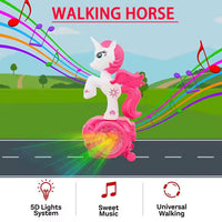 Thumbnail for UNICORN MUSICAL DANCING HORSE WITH LIGHTS AND SOUND
