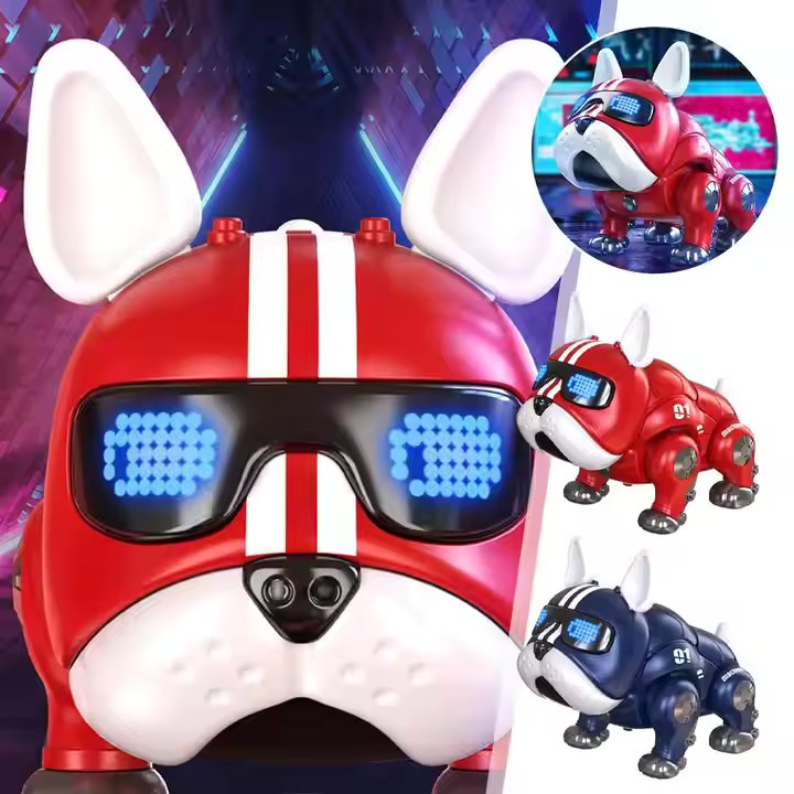 ELECTRIC ROBOT BULL DOG TOY