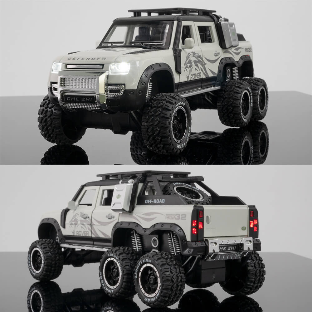 1 :24 DEFENDER FLYING HUNTSMAN ALLOY DIECAST MODEL