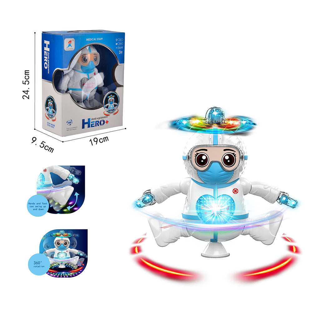 DANCING ROBOT HERO 360 ROTATING