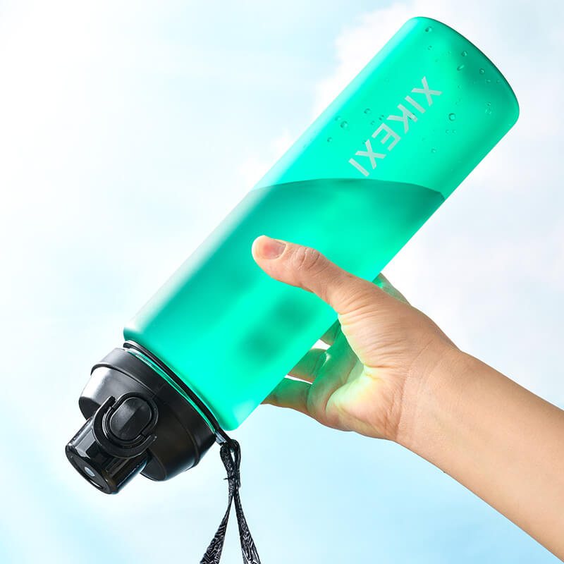 XIKEXI 1L FROSTED PLASTIC WATER BOTTLE