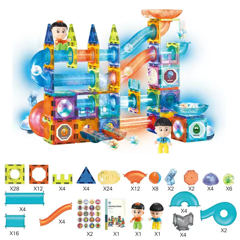 STEM LIGHT MAGNETIC BLOCKS - 142PCS
