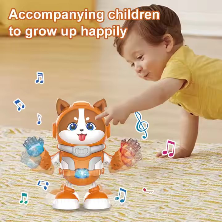 ELECTRIC DANCING SPACE RABBIT WALKING TOY