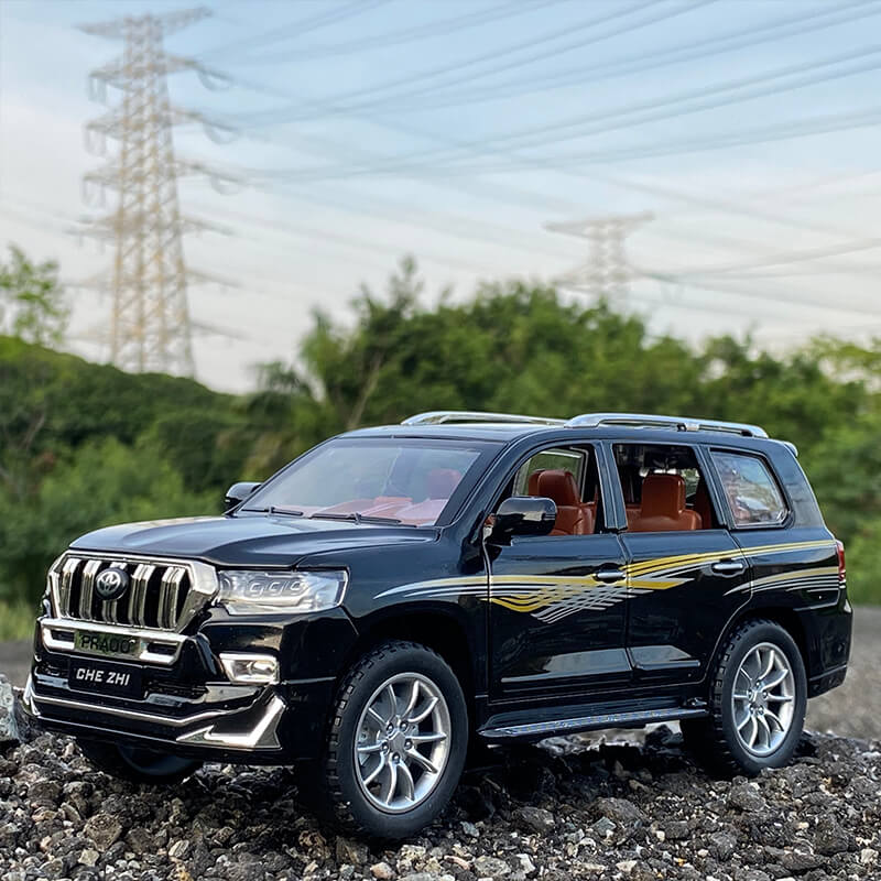 1:24 TOYOTA PRADO LAND CRUISER OFF-ROAD SUV ALLOY DIECAST MODEL