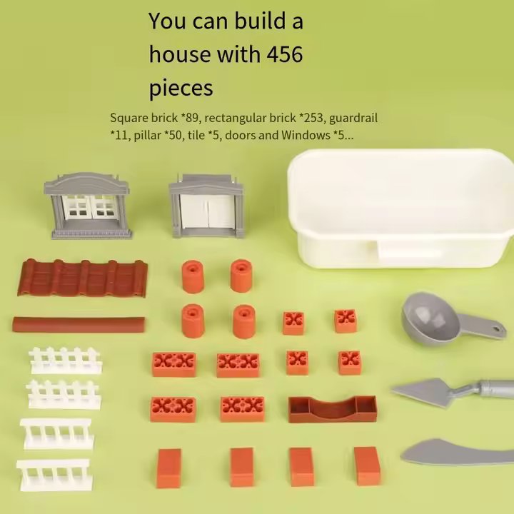 DIY ARCHITECTURE GARDEN VILLA 456 PCS