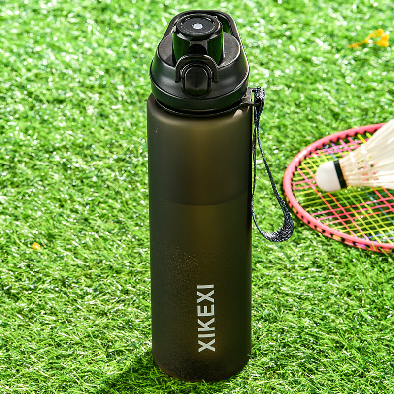 XIKEXI 1L FROSTED PLASTIC WATER BOTTLE