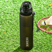 Thumbnail for XIKEXI 1L FROSTED PLASTIC WATER BOTTLE