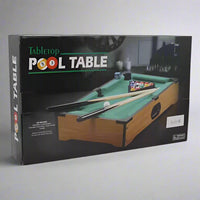 Thumbnail for TABLETOP POOL MINI POOL TABLE WOOD BILLIARD SET